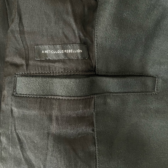 DSTLD Men’s Moto Jacket Black Medium - Picture 6 of 10